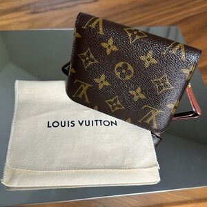 Louis Vuitton Classic Monogram Insolite PM Card/Coin Holder